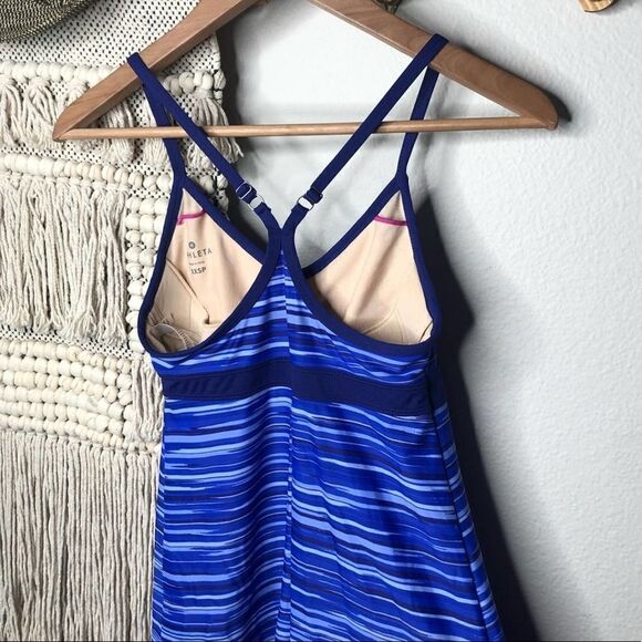 Athleta Shorebreak Wildflower Blue Swim Dress - Picture 5 of 12